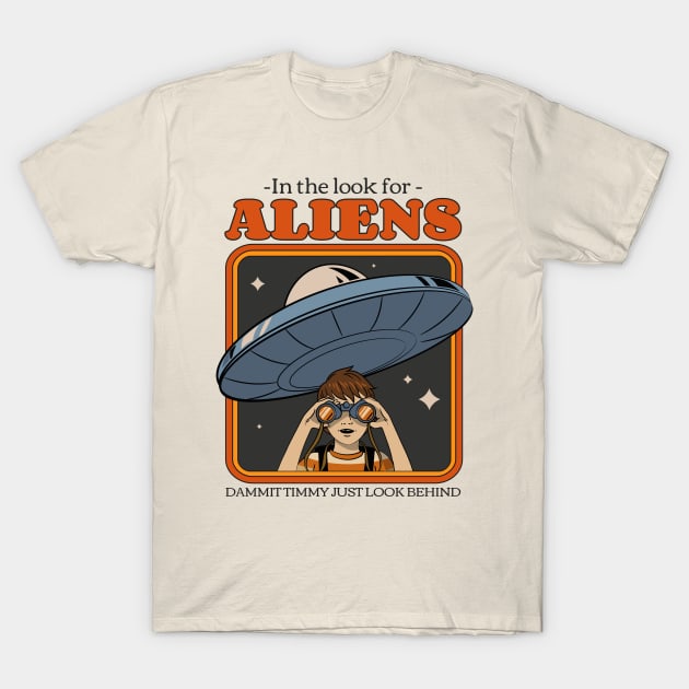 in the look for aliens T-Shirt by WOAT